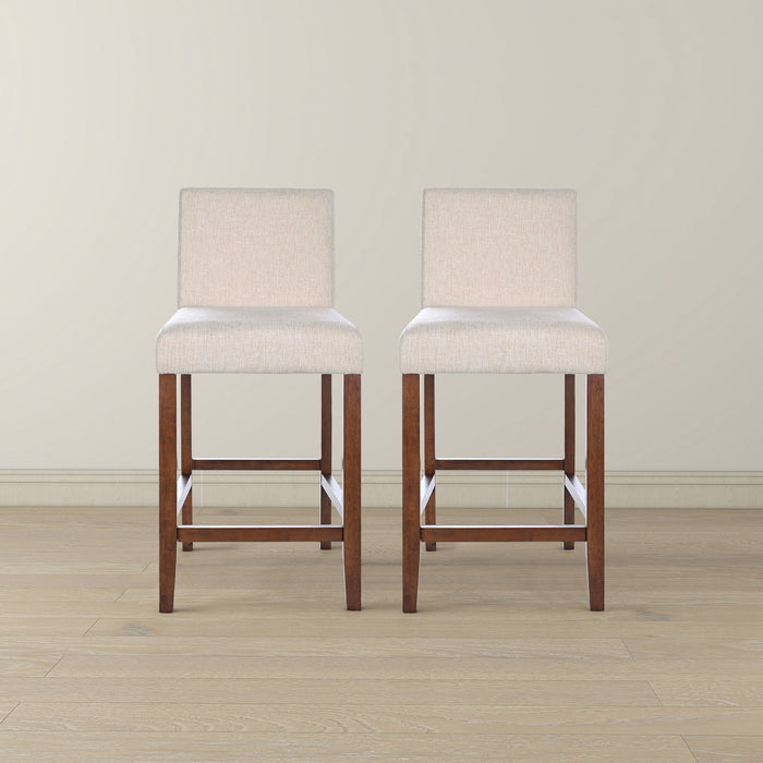 Dorian - Counter Chair (Set of 2) - Beige