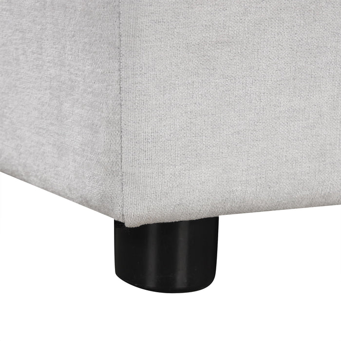 Sectional Sofa Upholstered Sofa Couch With Reversible Armrests For Living Room