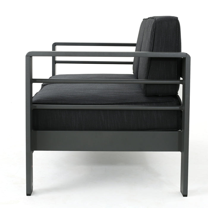 Cape Coral - 4 Pieces Outdoor Patio Chat Set