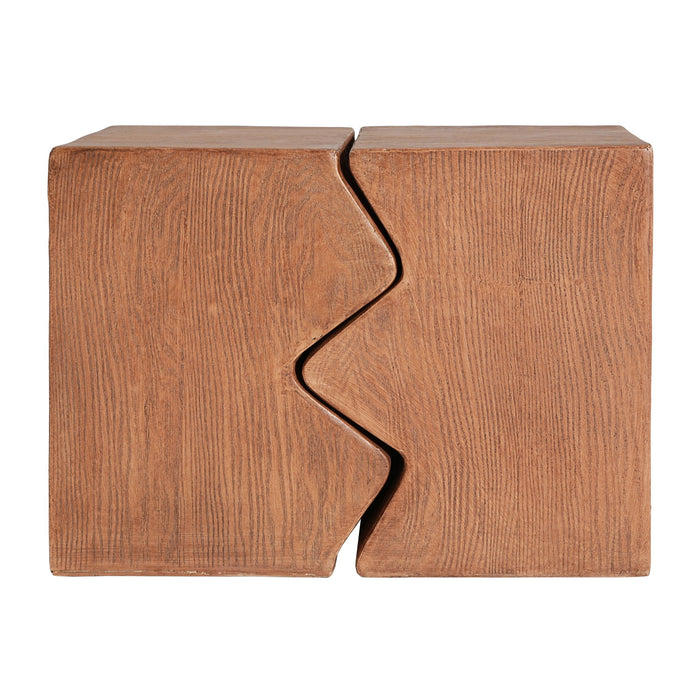 Rectangular Outdoor Indoor Accent Side Table (Set of 2)