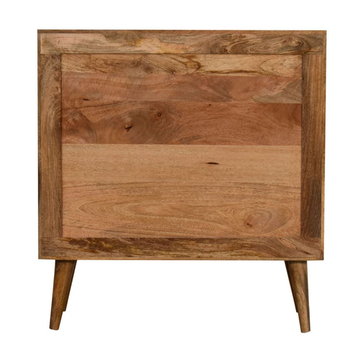 Close Knit Leaf Cabinet - Oak