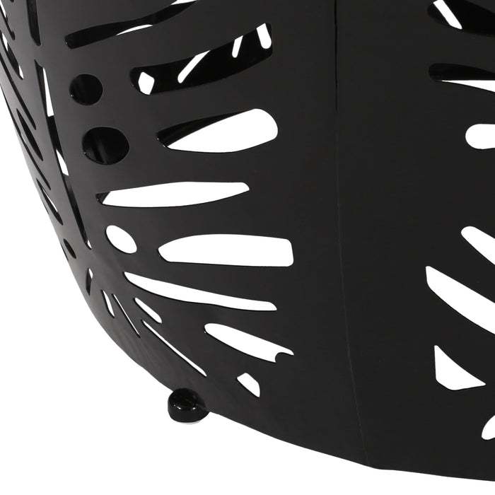 Modern Design Metal End Table, Large