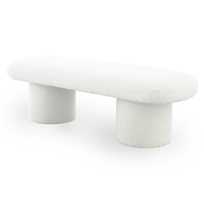 Randolph - Bench - Ivory