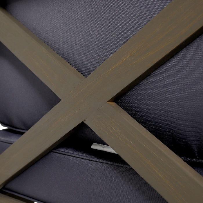 Brava - X Back Corner Chair