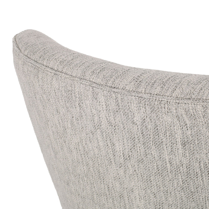 Modern Dining Chair With Durable Fabric Upholstery And Sturdy Wooden Frame (Set of 2)