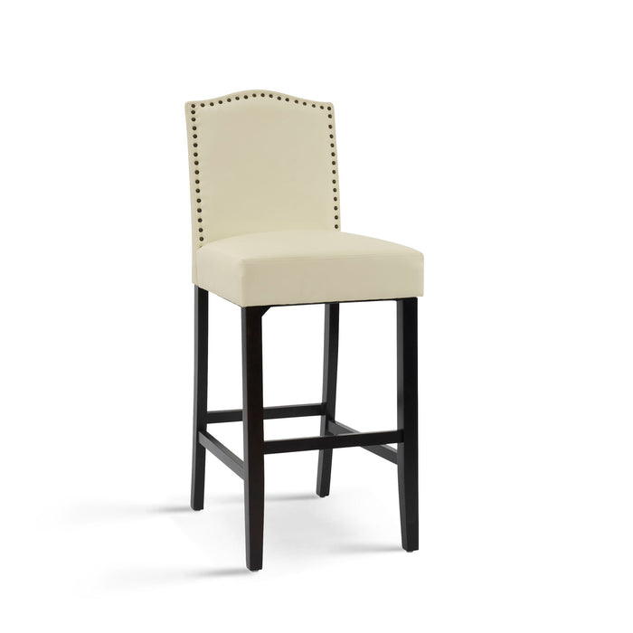 Counter Height Upholstered Bar Stools (Set of 2)