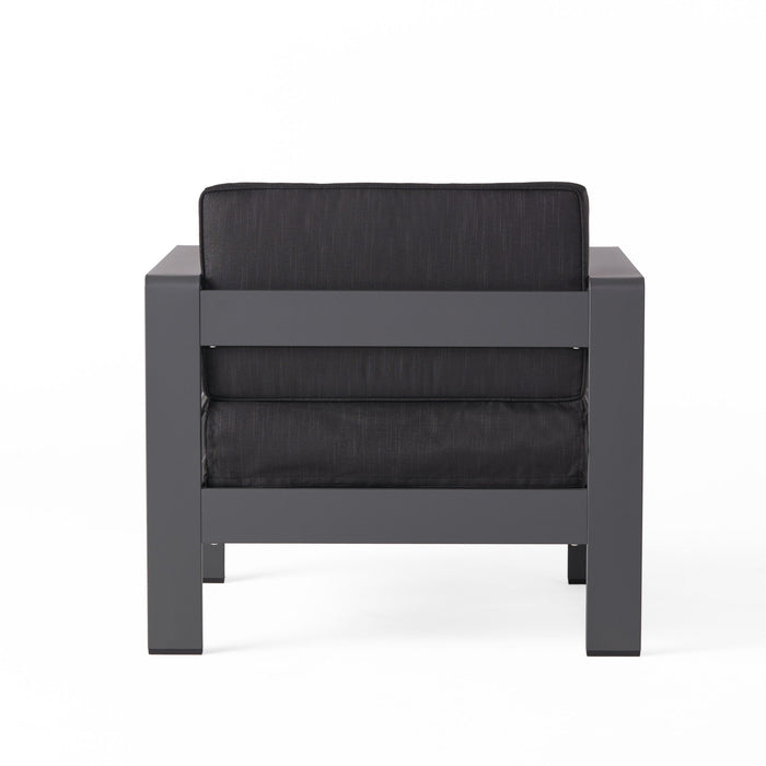 Cape Coral - Club Chair - Dark Gray