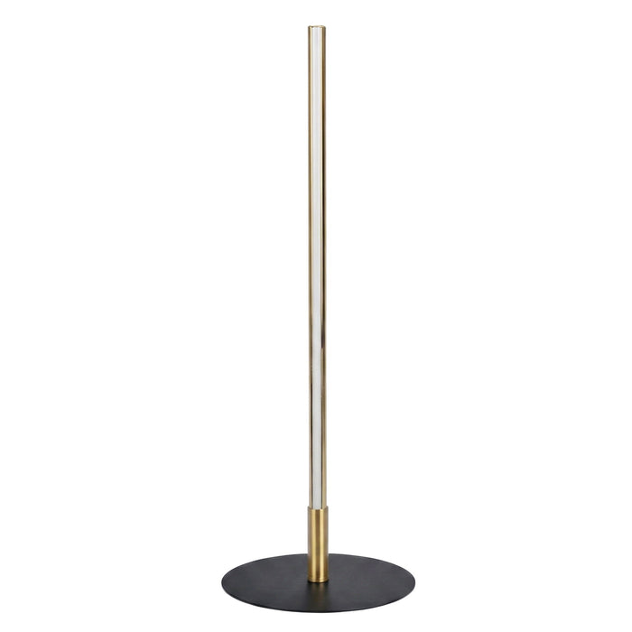 Dimond - LED Table Lamp With On / Off Switch Round Base - Black / Gold