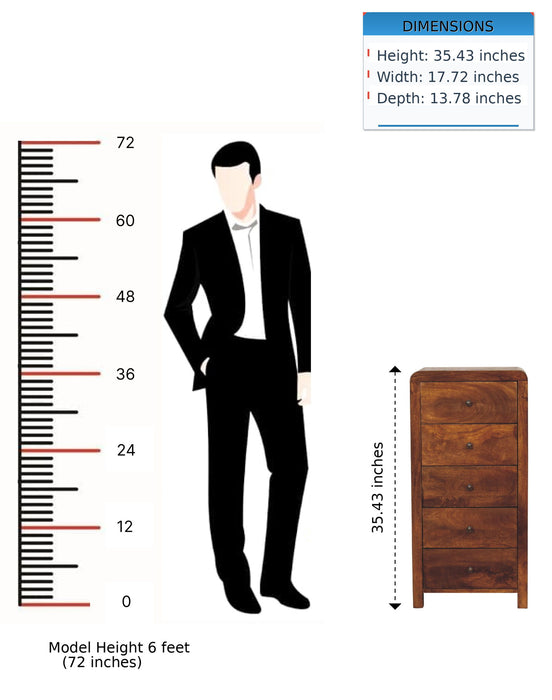 Aspen - Tallboy - Chestnut
