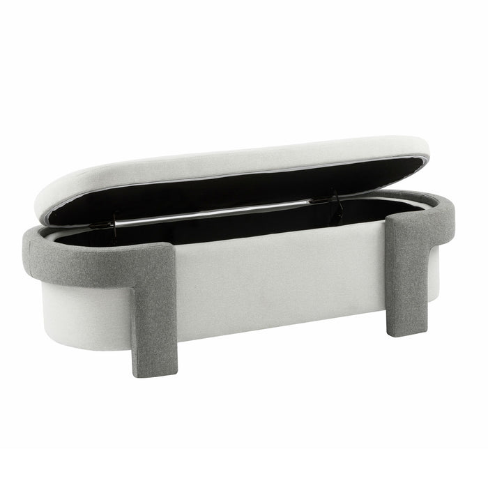 Versatile Storage Ottoman Bench, Spacious & Durable