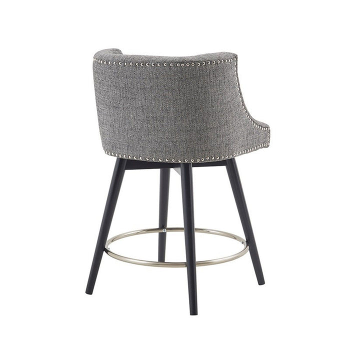 Mateo - Swivel Counter Stool - Gray