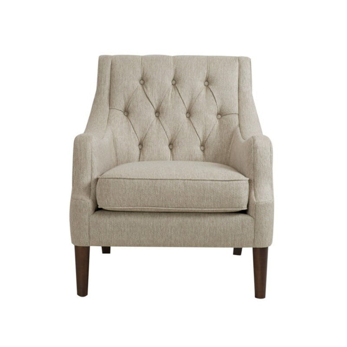 Qwen - Button Tufted Accent Chair