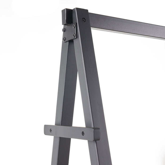 Huckleberry - Acacia Wood Outdoor Dining Table With Plant Hanger - Teak