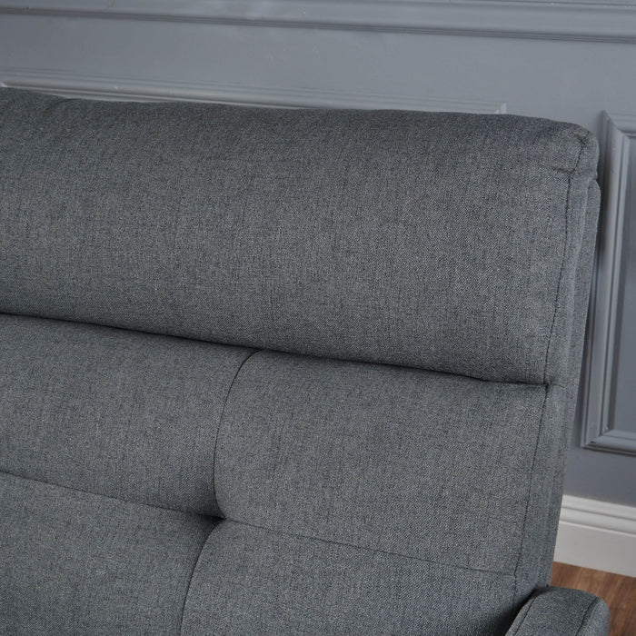 Alma - Contemporary Upholstered Loveseat Recliner