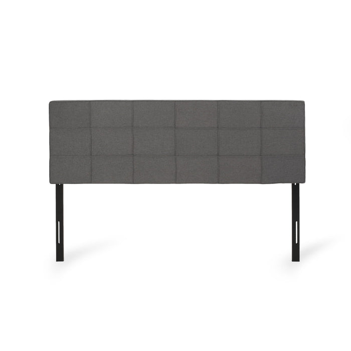 King / California King Sized Headboard - Charcoal Gray