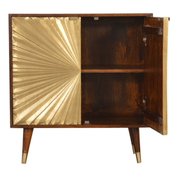 Manila - Cabinet - Gold / Brown