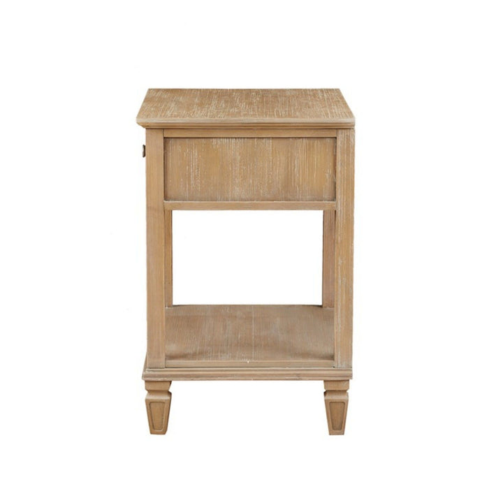 Victoria - Bedside Table With Drawer And Shelf