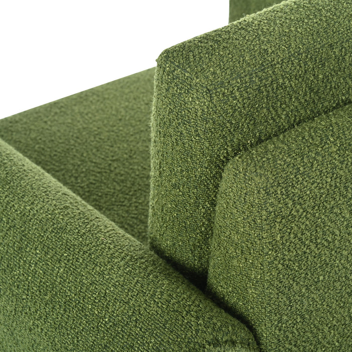 Modern Upholstered Accent Chair, Sturdy Support & Luxurious Comfort