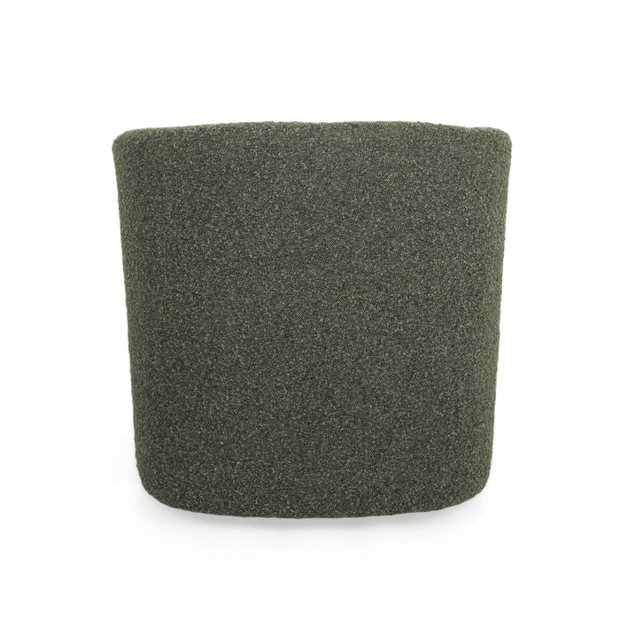 Melodize - Swivel Club Chair With Barrel Shape Design