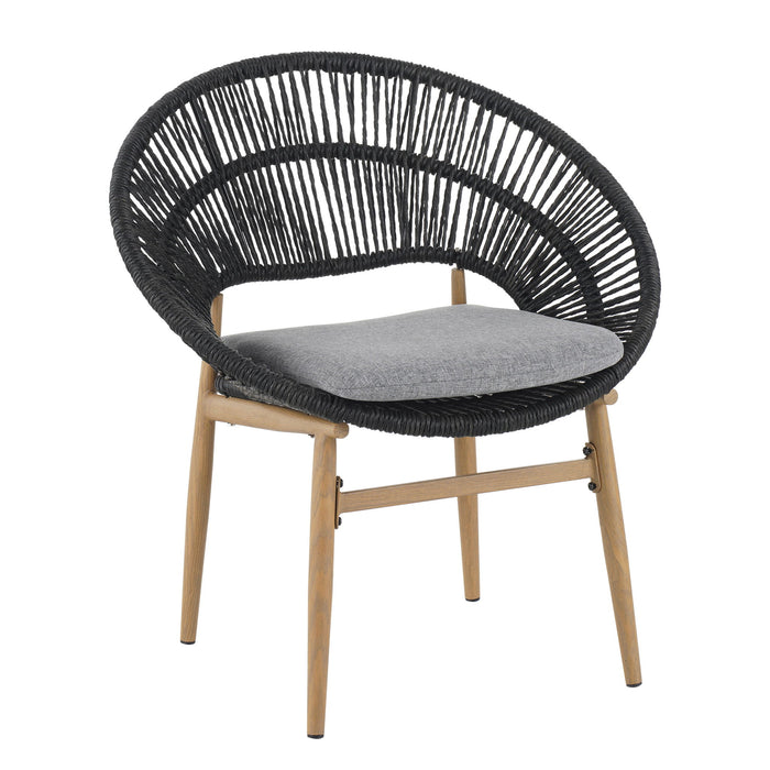 Cyril - Outdoor Papasan Style Dining Chair (Set of 2)