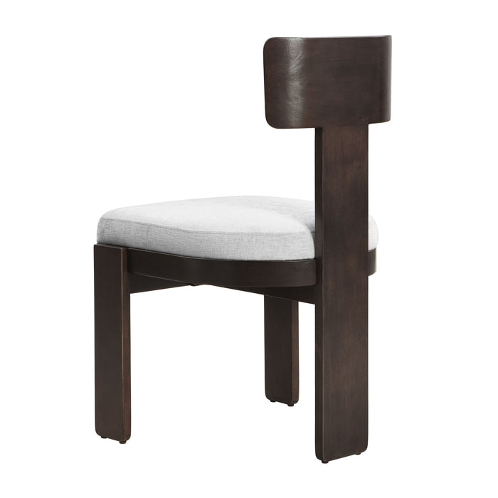 Upholstered Dining Fabric Side Chairs (Set of 2)