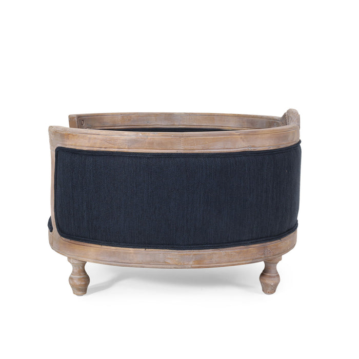 Upholstered Pet Bed, Fabric Dog Bed