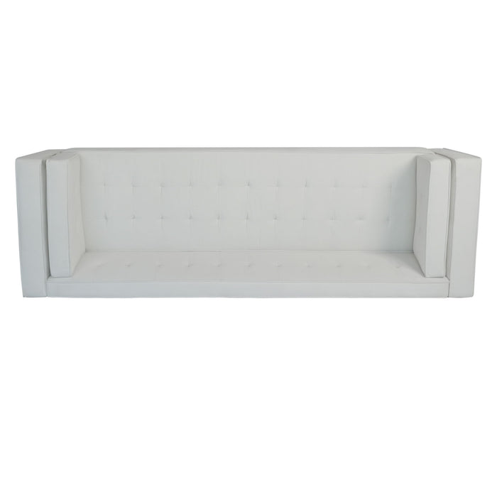 3 Seater Upholstered Tufted Sofa