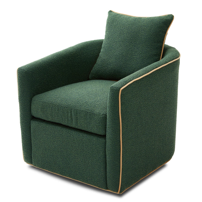 Swivel Accent Chair, Rotating Base, For Living Room