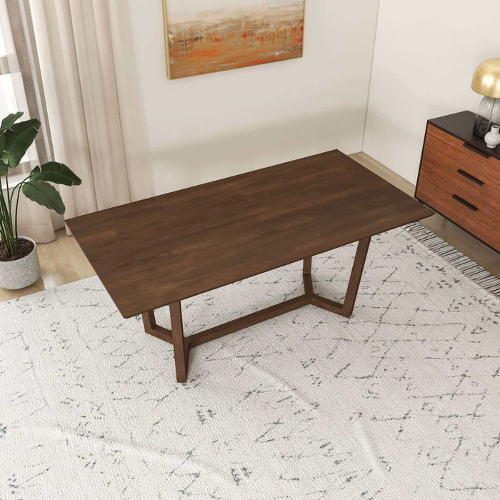 Marina - Dining Table And 4 Side Chairs - Oak / Black