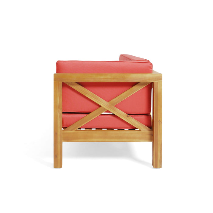 Brava - X Back Corner Bench