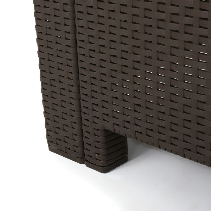 Outdoor Wicker Club Chair With Water Resistance