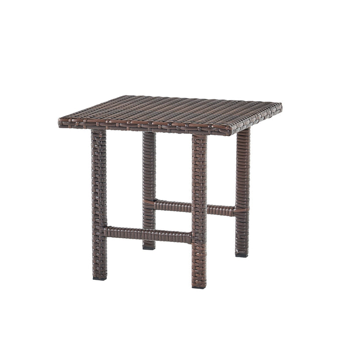 Lido - 3 Pieces Table Set - Brown Multi