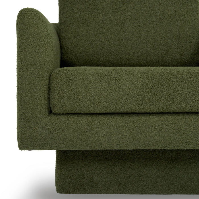 360° Modern Swivel Accent Chair Round Armchair, Thick Padded Single Lounge Sofa Upholstered Comfy