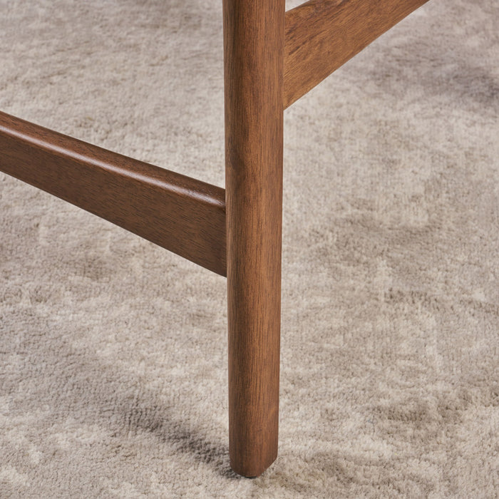 Elegant Counter Height Chair With Cushioned Seat