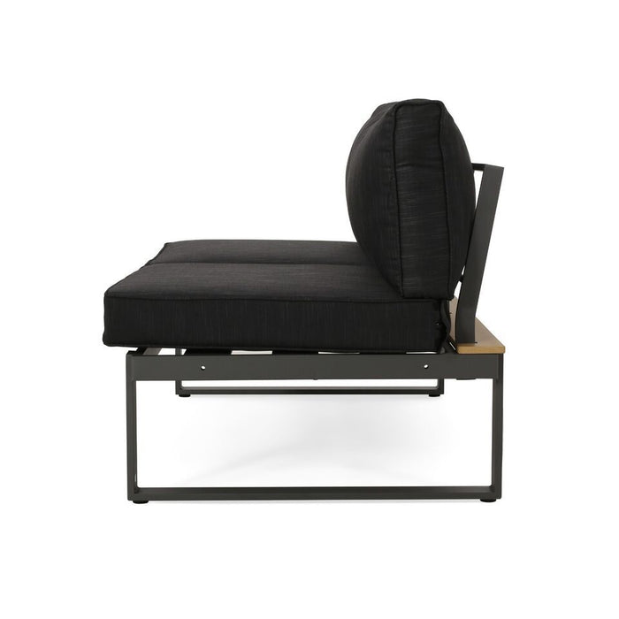 Sterling - Outdoor V Shaped 5 Seater Sofa Set With Cushions