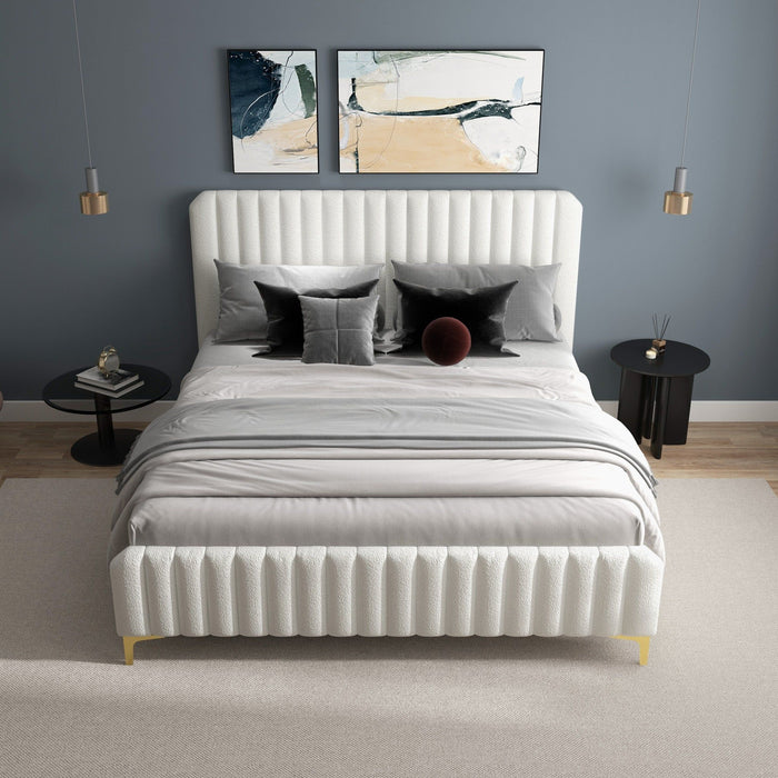 Valery - Upholstered Platform Bed