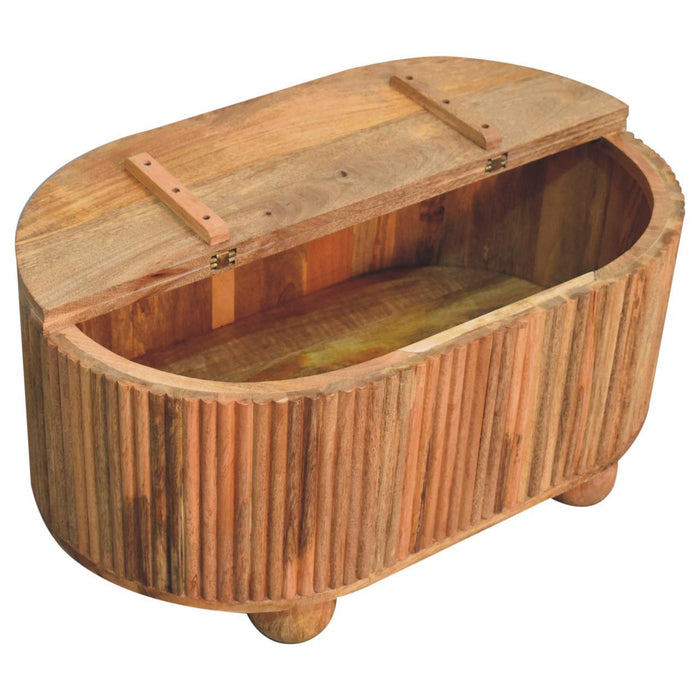 Soba - Ball Lid Up Coffee Table - Oak