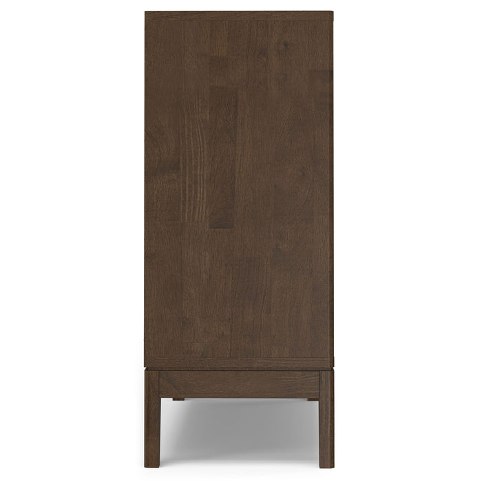 Harper - Entryway Storage Cabinet - Walnut Brown