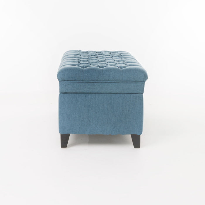 Juliana - Storage Ottoman With Birch Legs