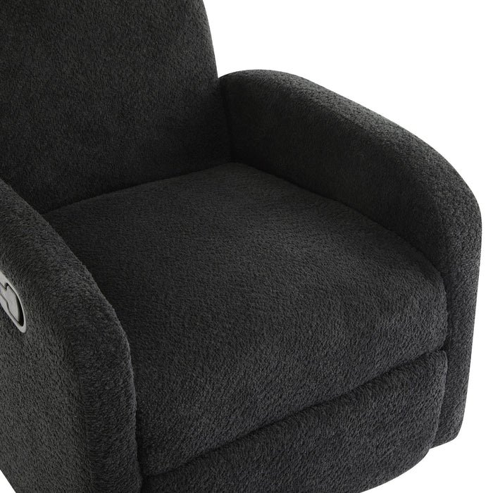 Contemporary 360 Swivel And Glider Recliner Chair