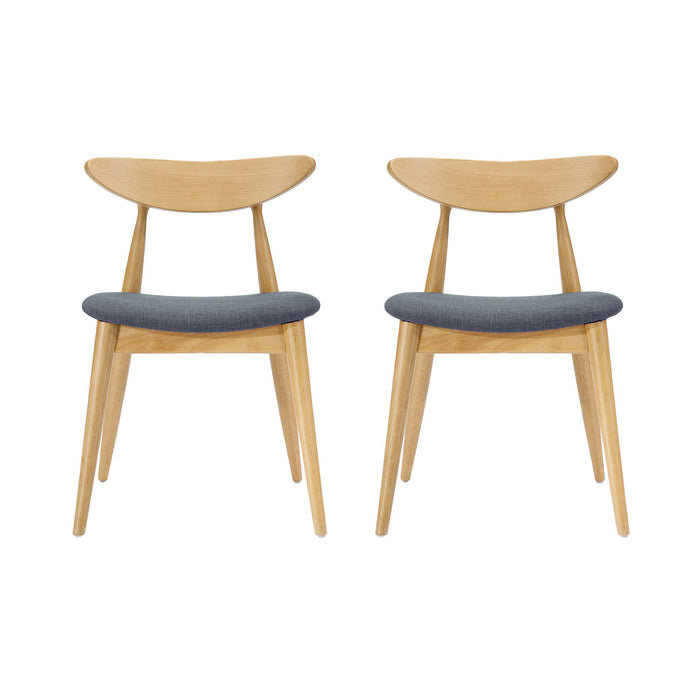 Ergonomic Back Dining Chairs (Set of 2)