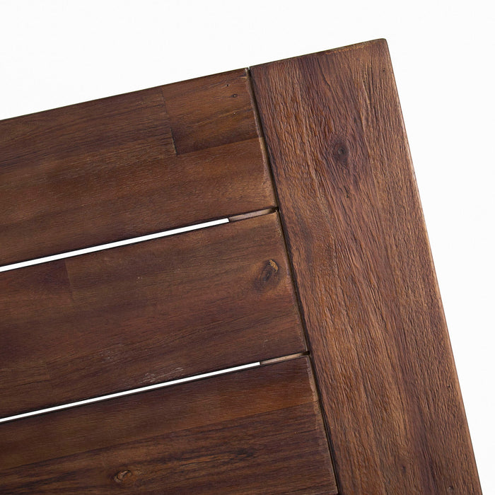 Outdoor Sandblast Finish Acacia Wood Dining Table