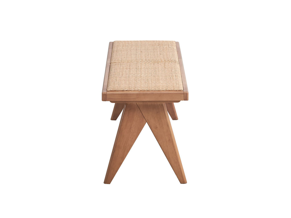 Velentina - Bench - Rattan / Natural