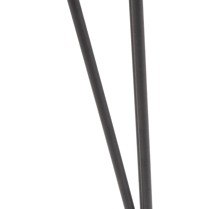 Zion - Industrial Wood And Metal Rectangular Bench With Faux Live Edge Design - Teak