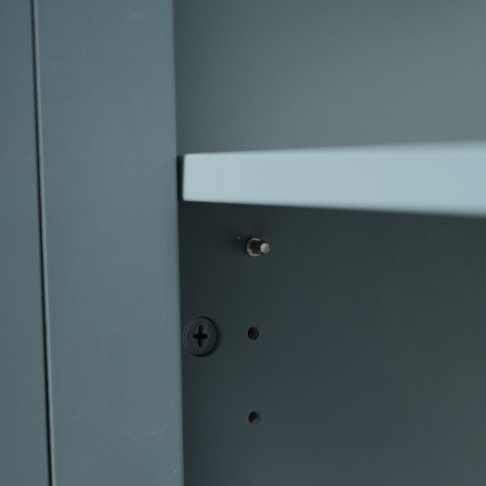 Vintage Double Sink Bathroom Vanity Set With Ceramic Sinks