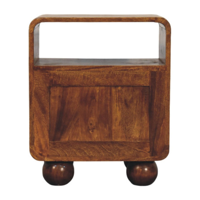 Larissa - 2 Drawer Nightstand - Brown