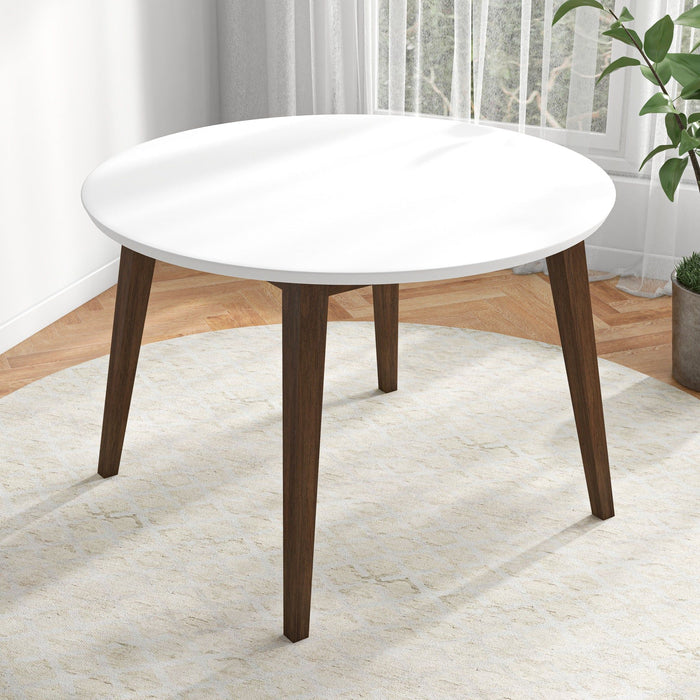 Carlton - Dining Table - Brown / White