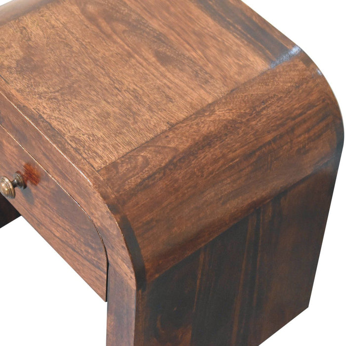 Mini Darcy - Nightstand With Curved Edges