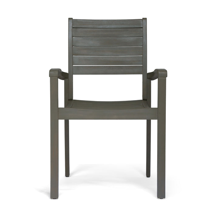 Outdoor Dining Chair, Stacking Design For Patio