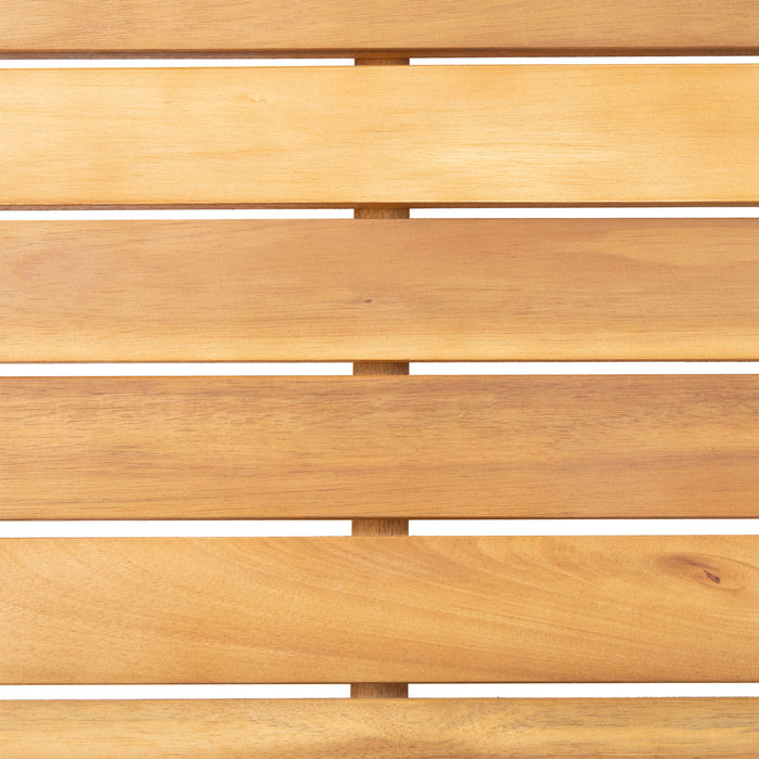 Sedona - Outdoor Side Table With Open Slat Design